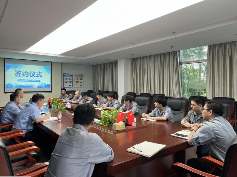 传帮带激活力—亚通焊材举行导师带徒签约仪式